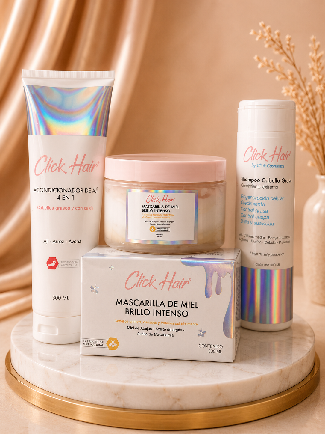 KIT AJI + MIEL CLICK HAIR