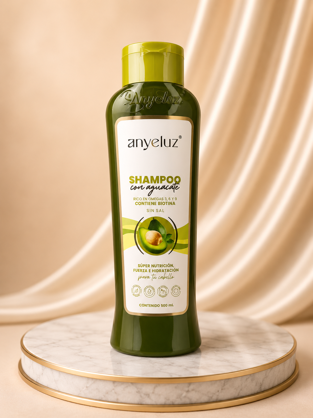 SHAMPOO CON AGUACATE ANYELUZ