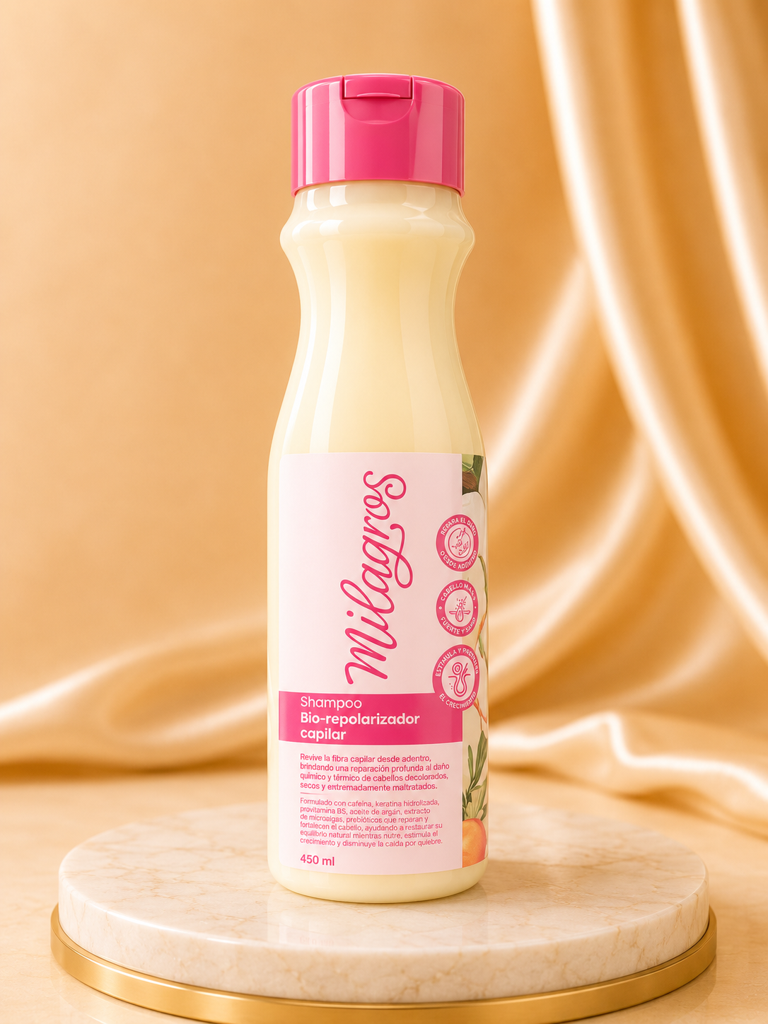 SHAMPOO BIOREPOLARIZADOR CAPILAR MILAGROS